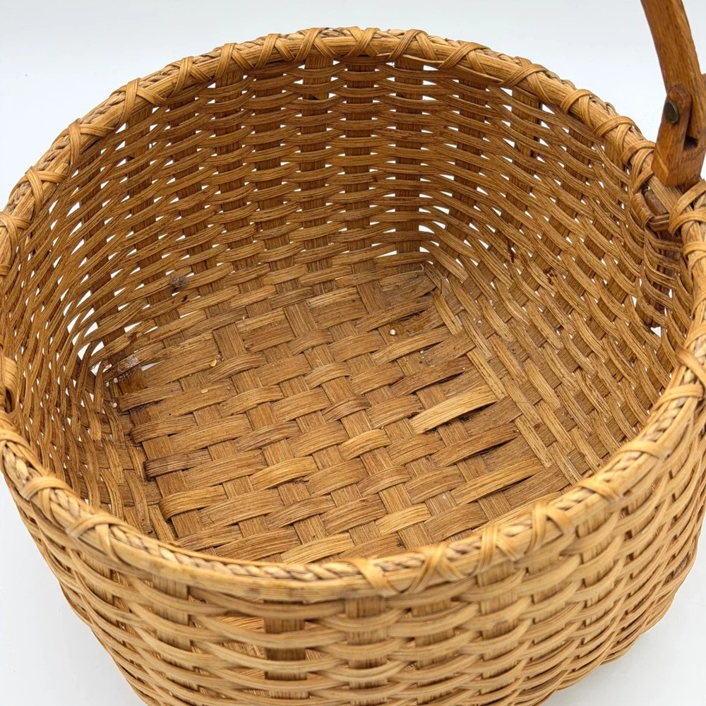 Vintage Hand-Woven Rattan 12